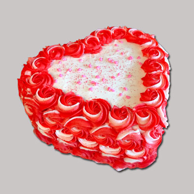 "Heart shape Pineapple cake -1 kg - Click here to View more details about this Product